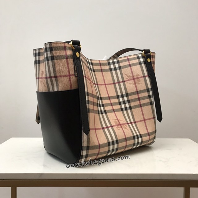 Burberry專門店新款格紋肩背托特包 巴寶莉經典購物袋 yxb1439